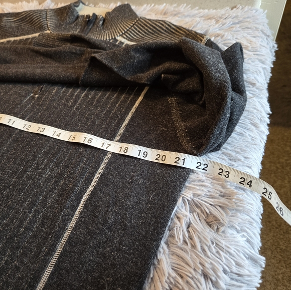 Trend by F/X Fusion Zip Cable Mock Sweater Size Large - Picture 13 of 16